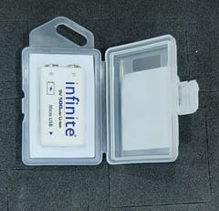 High Quality 9V 500mAH USB Rechargeable Li ON Battery
