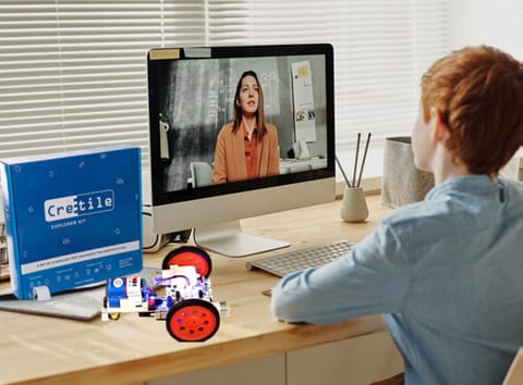 Coding Kit + Course: Learn coding, electronics & robotics